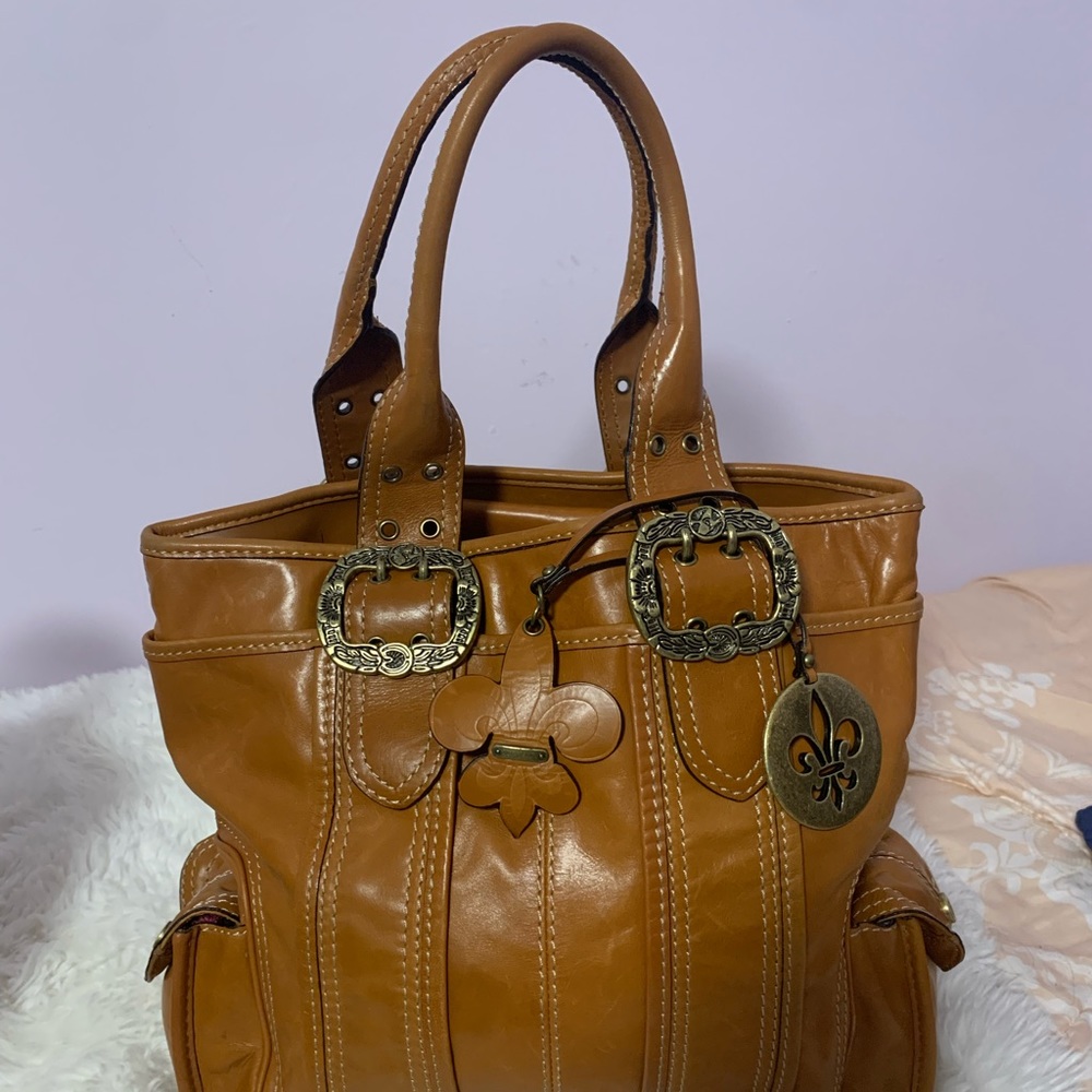 Gianni Bini Tan Shoulder Bag